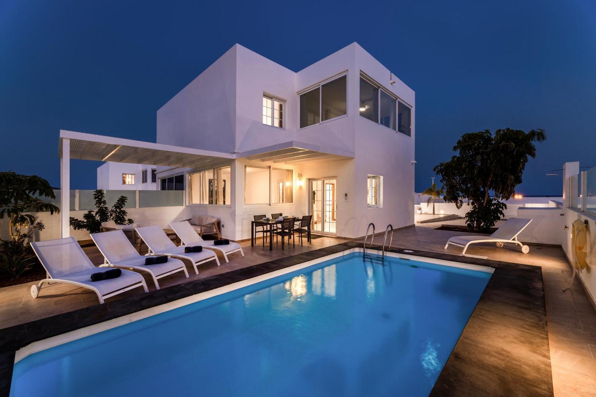 Villa Atlantica - Heated Pool In Playa Blanca Esterno foto